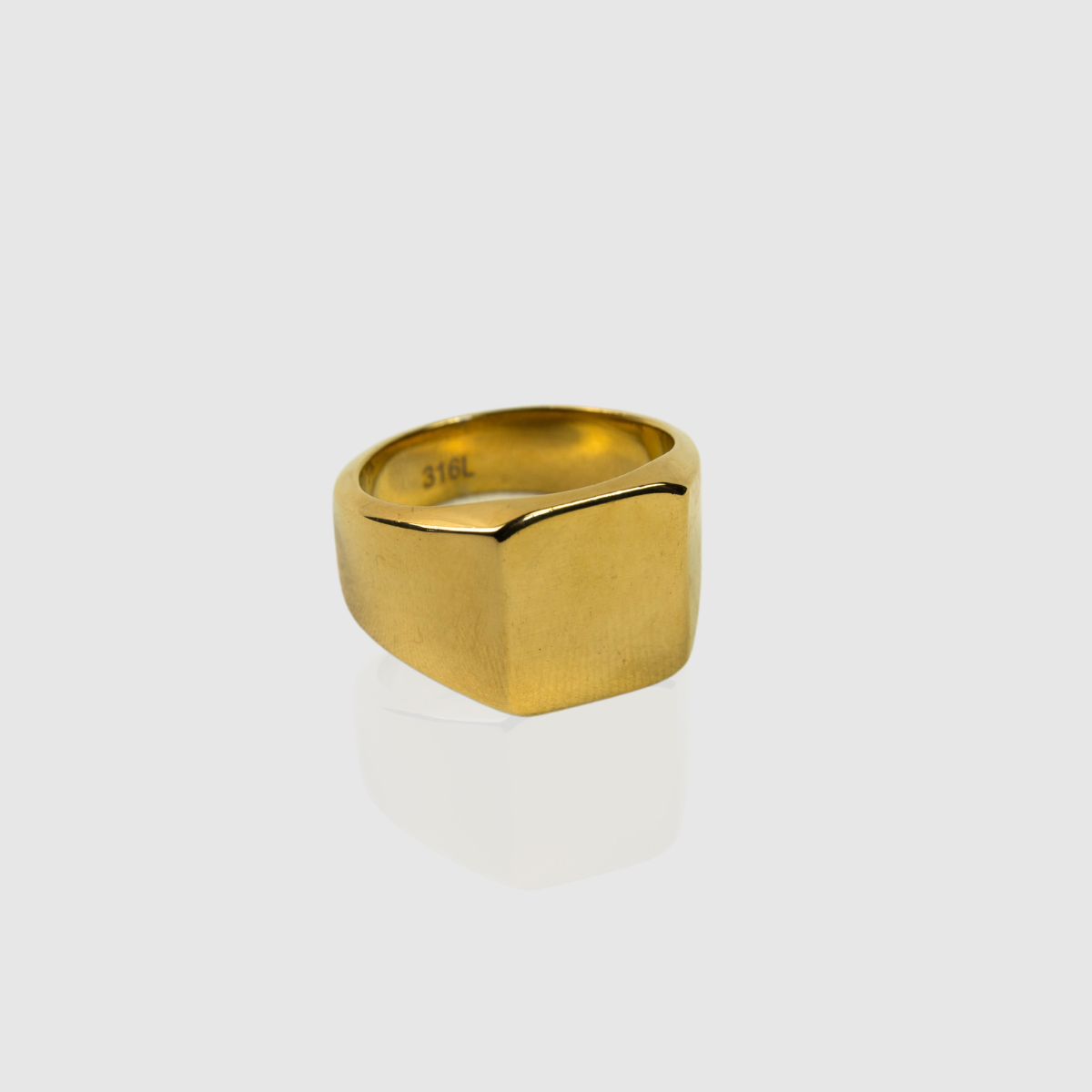 Anello minimal rettangolare