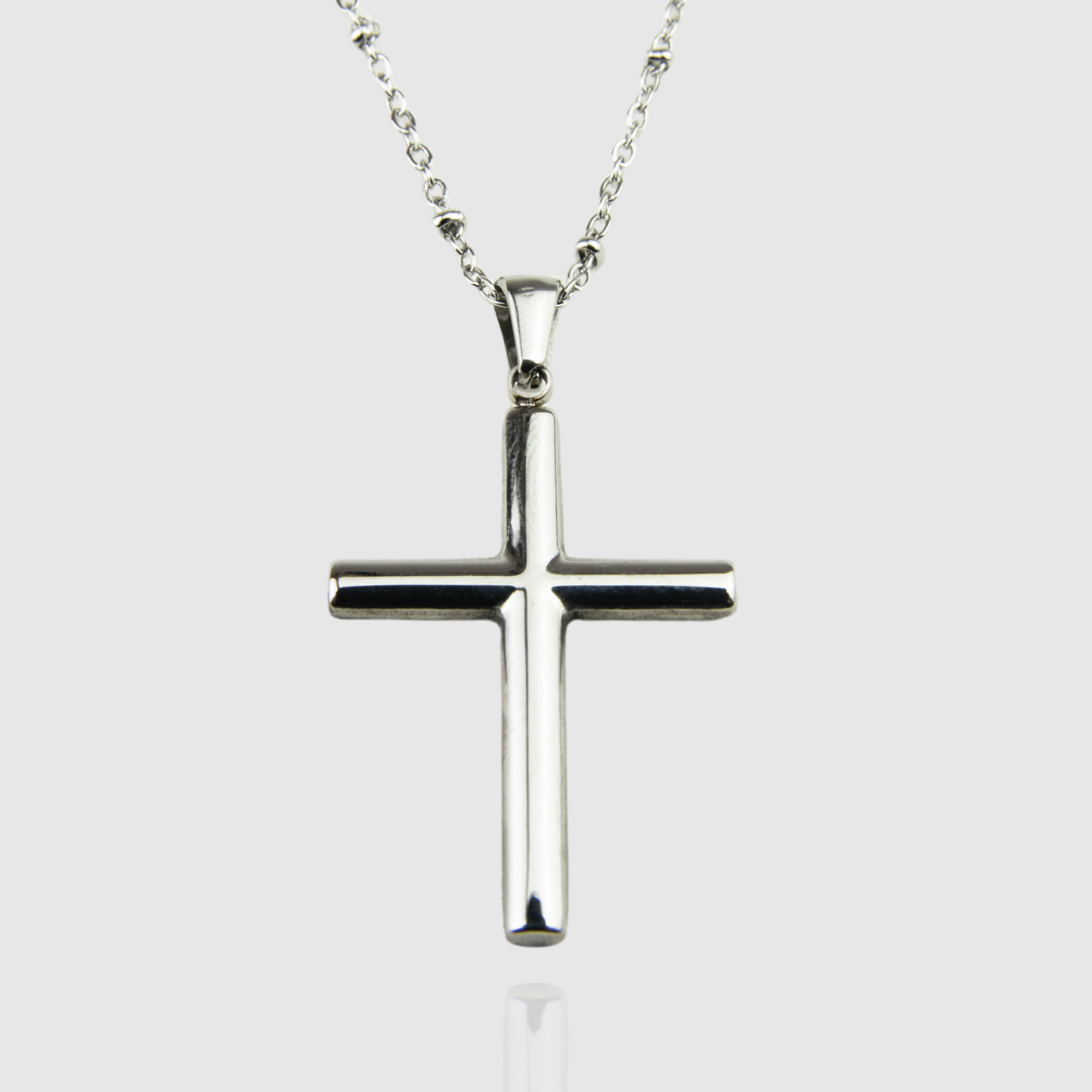 Collana crucifix minimal